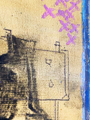 Black sketches and pink signs — Eye to Eye
